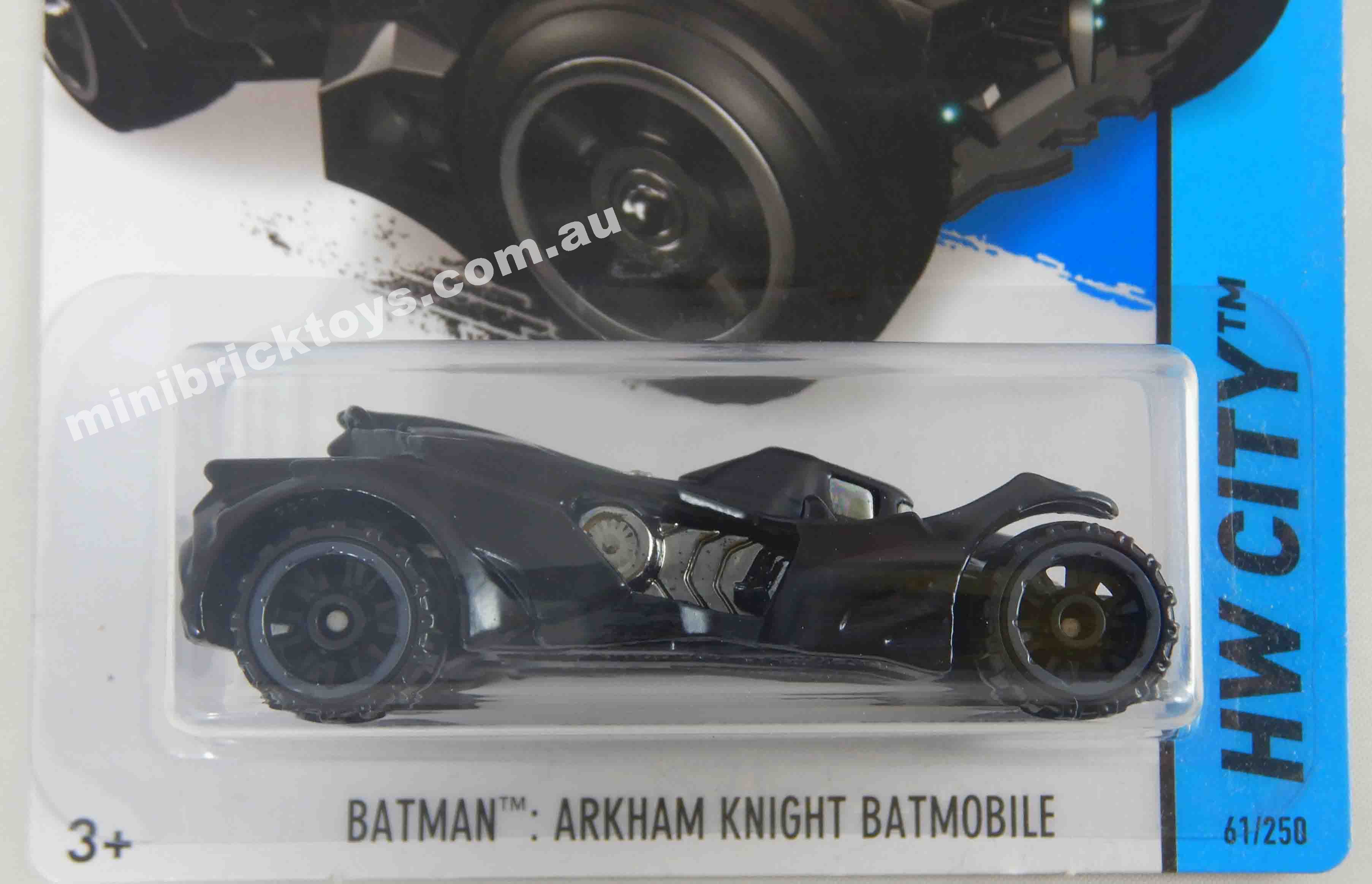 Hot Wheels Arkham Games BATMOBILES Arkham Asylum & Arkham Knight 1/64