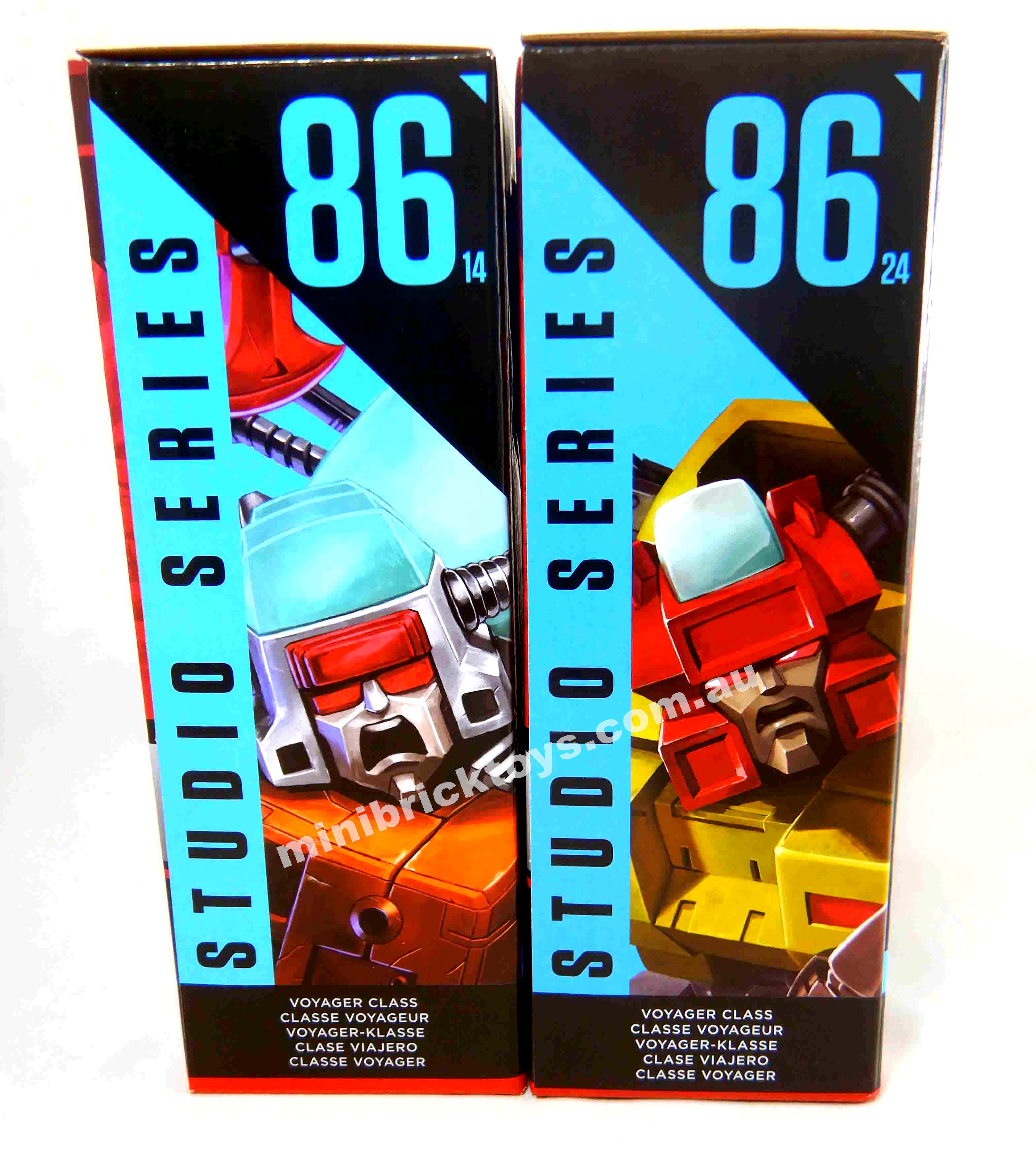 Transformers Studio Series 86 JUNKHEAP 86-14 and SCRAPHEAP 86-24 Voyager Class