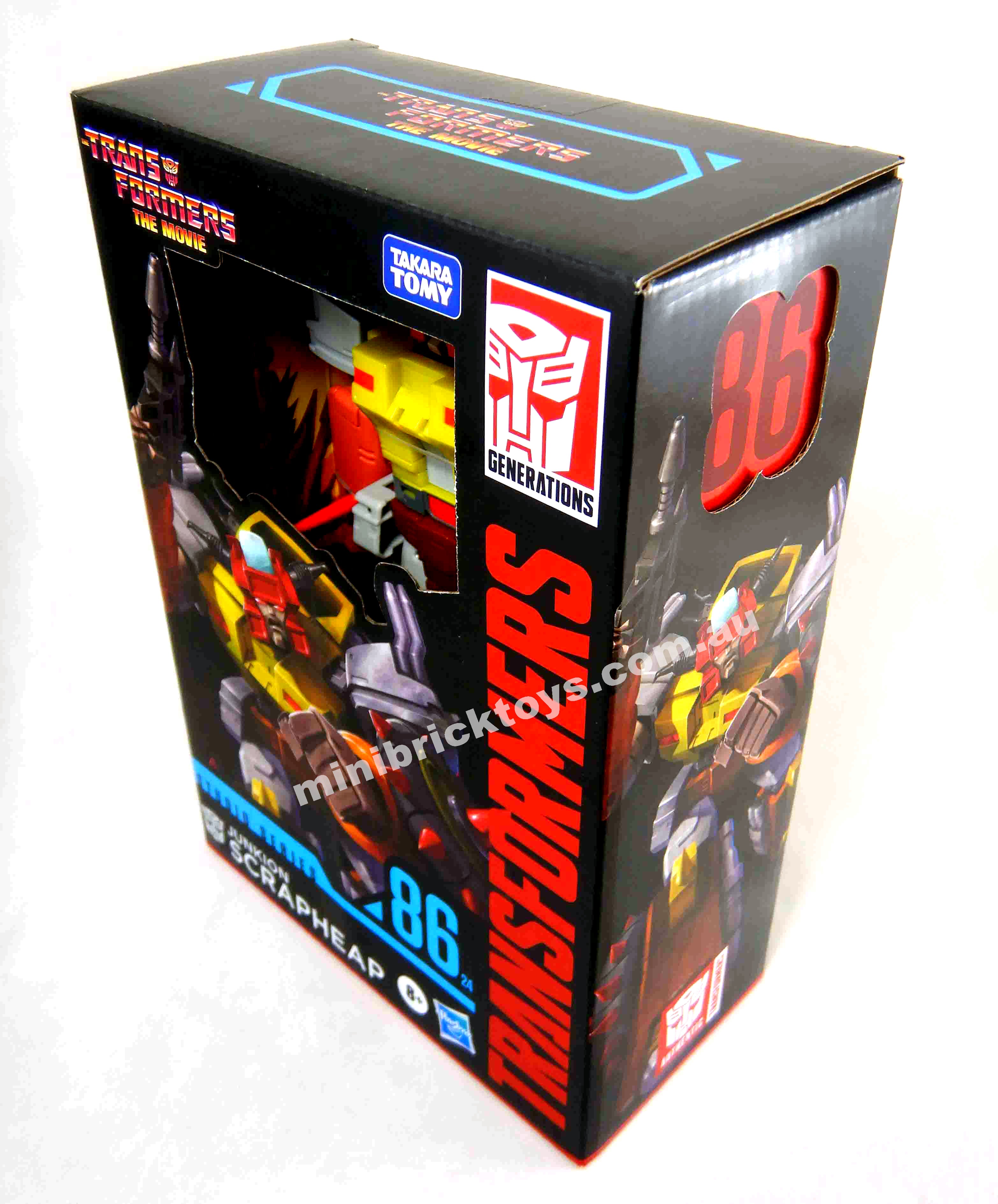 Transformers Studio Series 86 JUNKHEAP 86-14 and SCRAPHEAP 86-24 Voyager Class