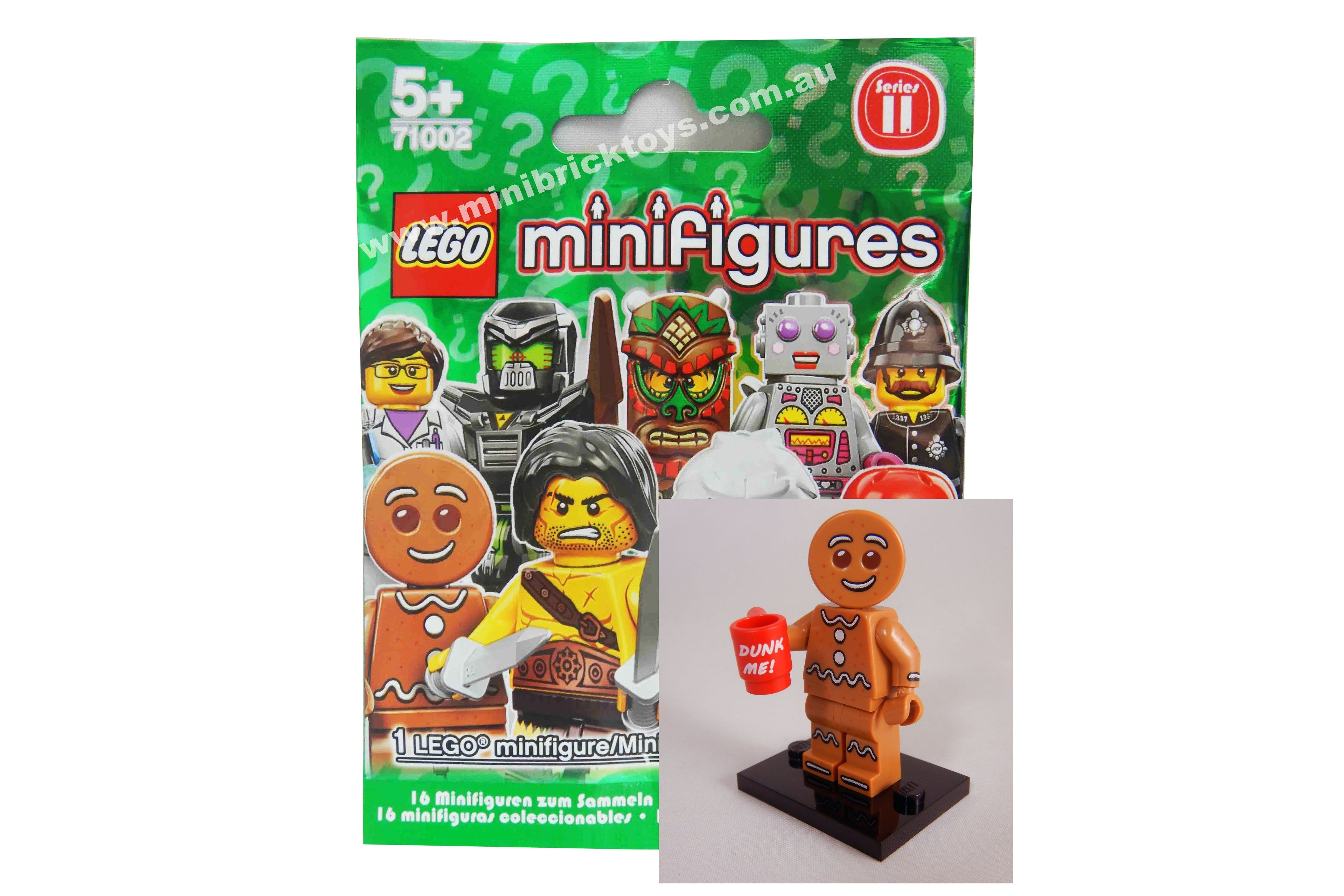 LEGO 71002 Gingerbread Man Minifigure Series 11
