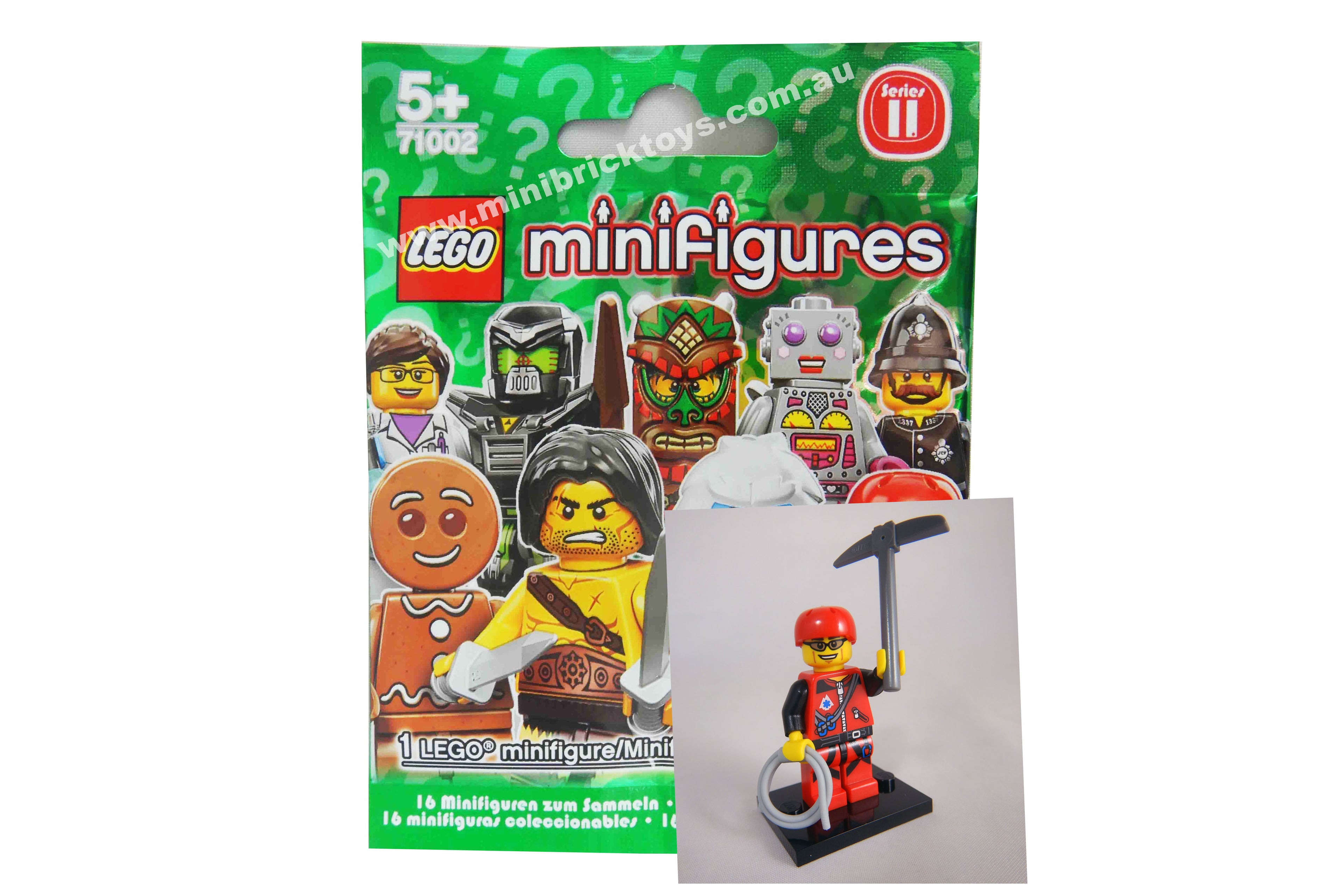 LEGO 71002 Mountain Climber Minifigure Series 11