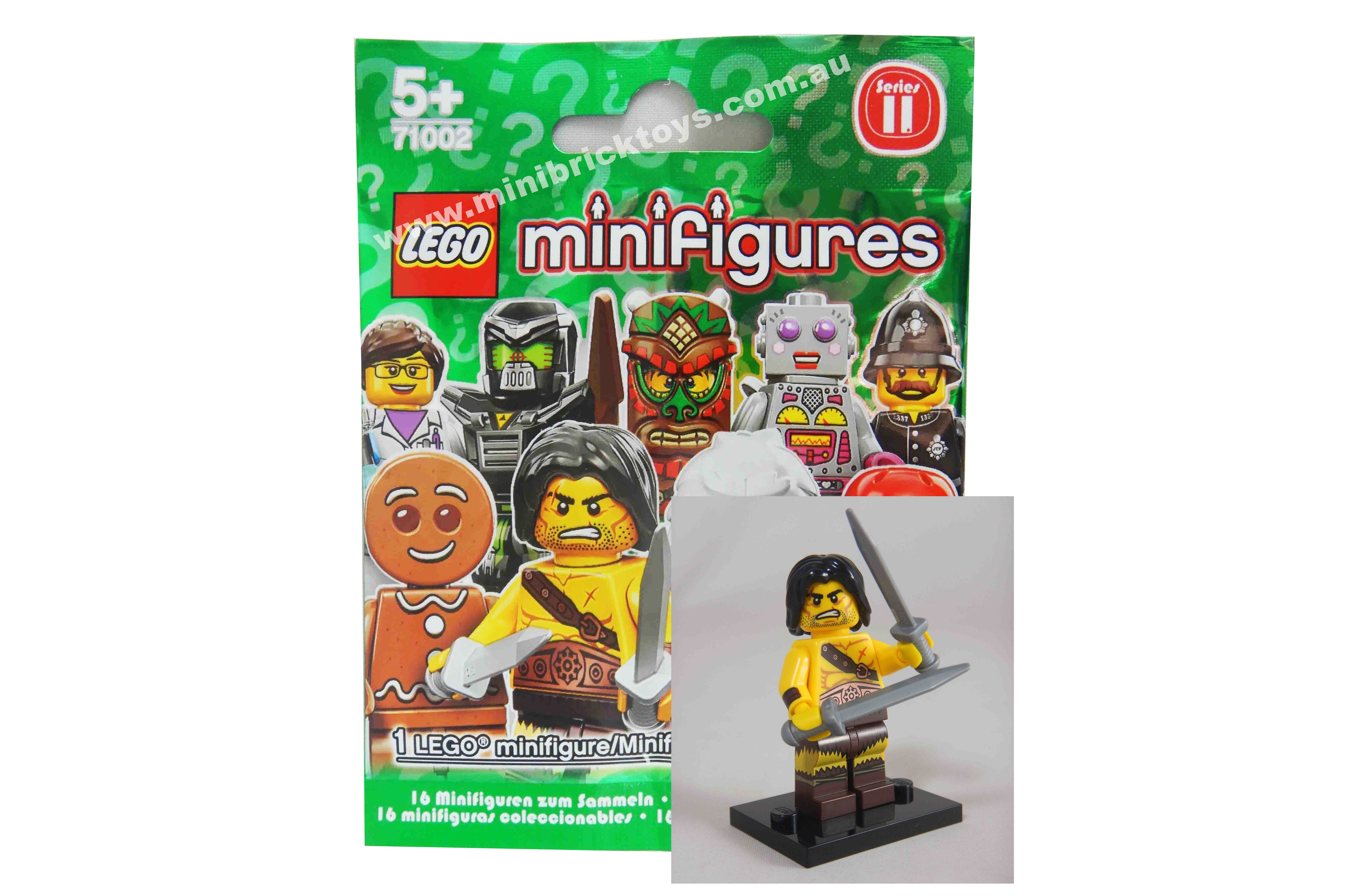 LEGO 71002 Barbarian Warrior Minifigure Series 11