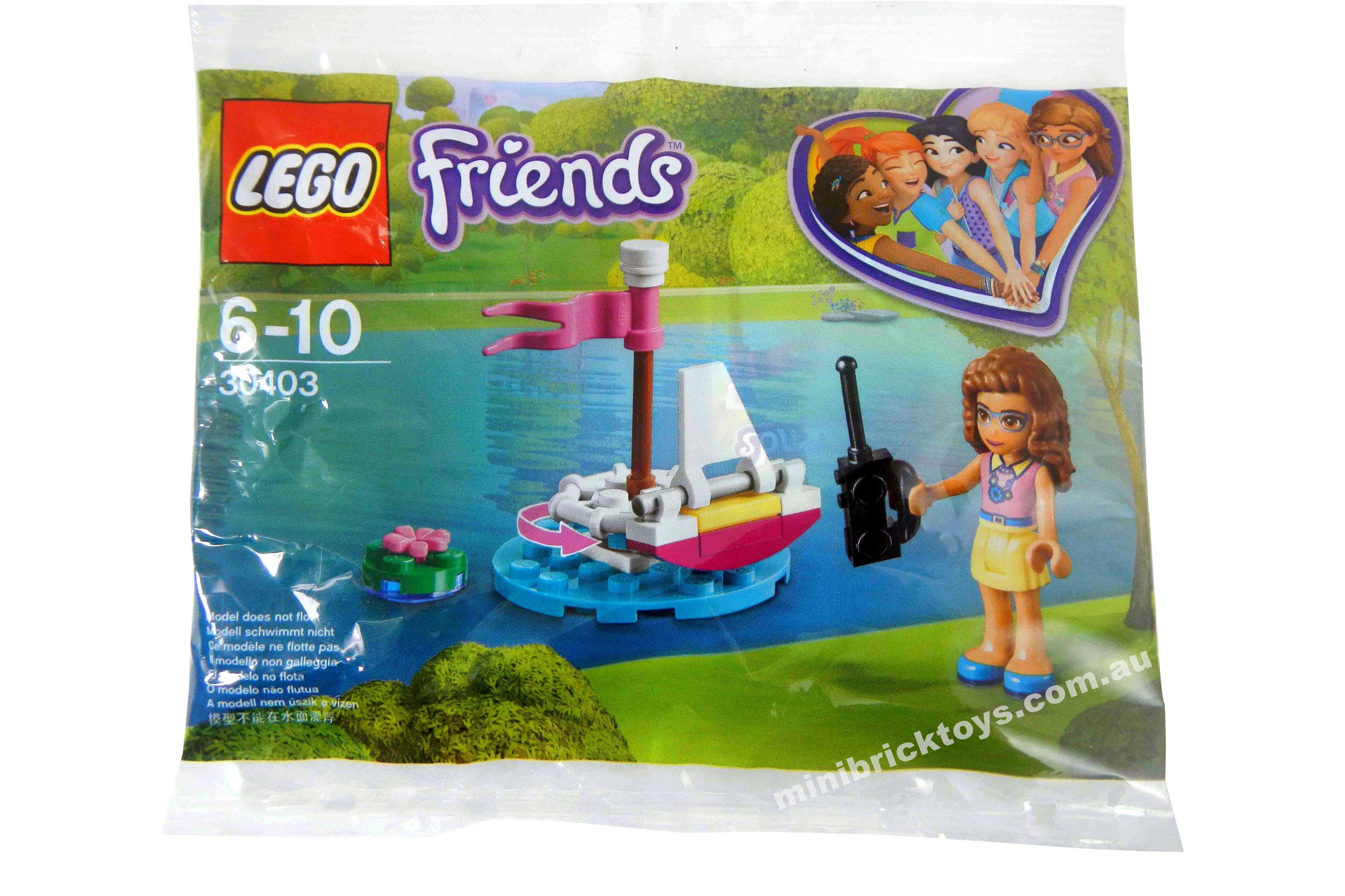LEGO Friends 30403 Olivia's Remote Control Boat Satchel