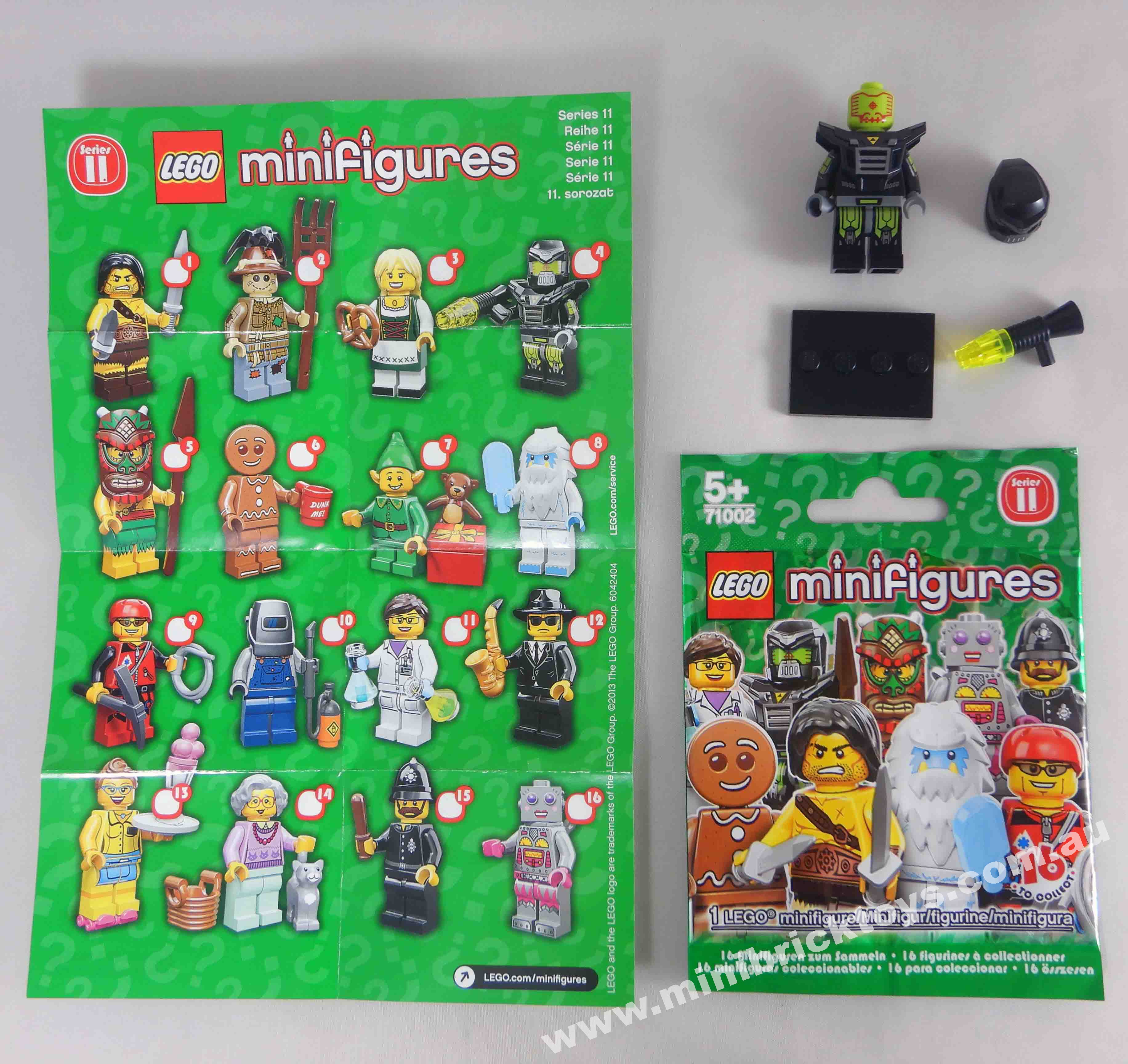 LEGO 71002 Evil Mech Space Droid Minifigure Series 11