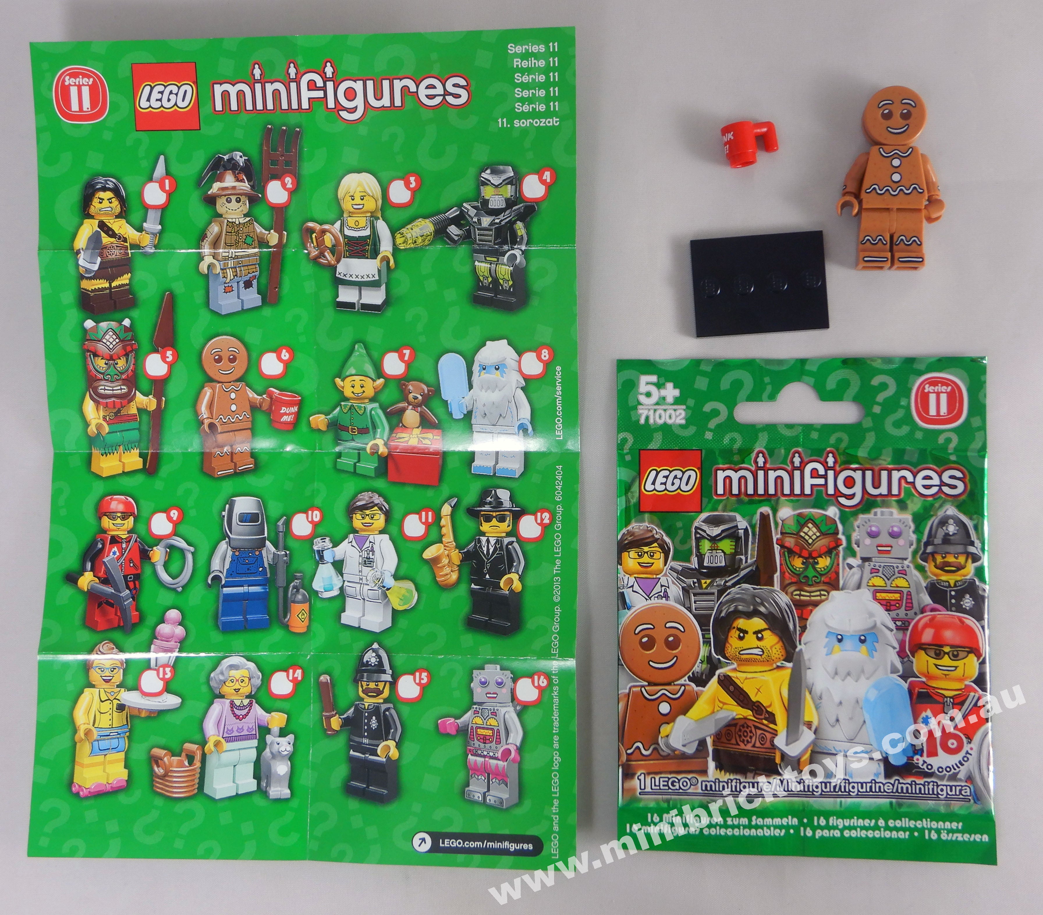 LEGO 71002 Gingerbread Man Minifigure Series 11
