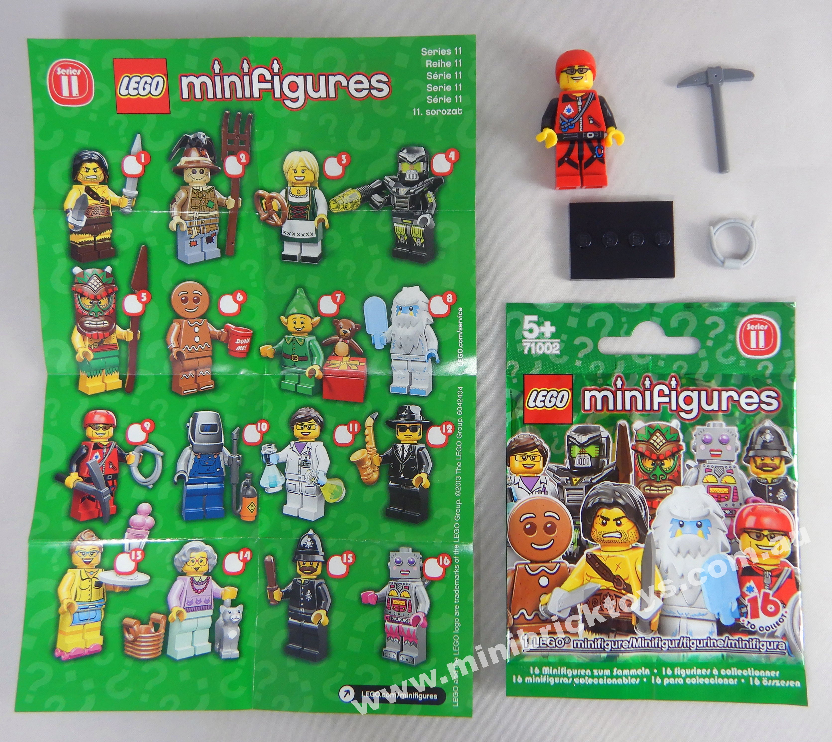 LEGO 71002 Mountain Climber Minifigure Series 11