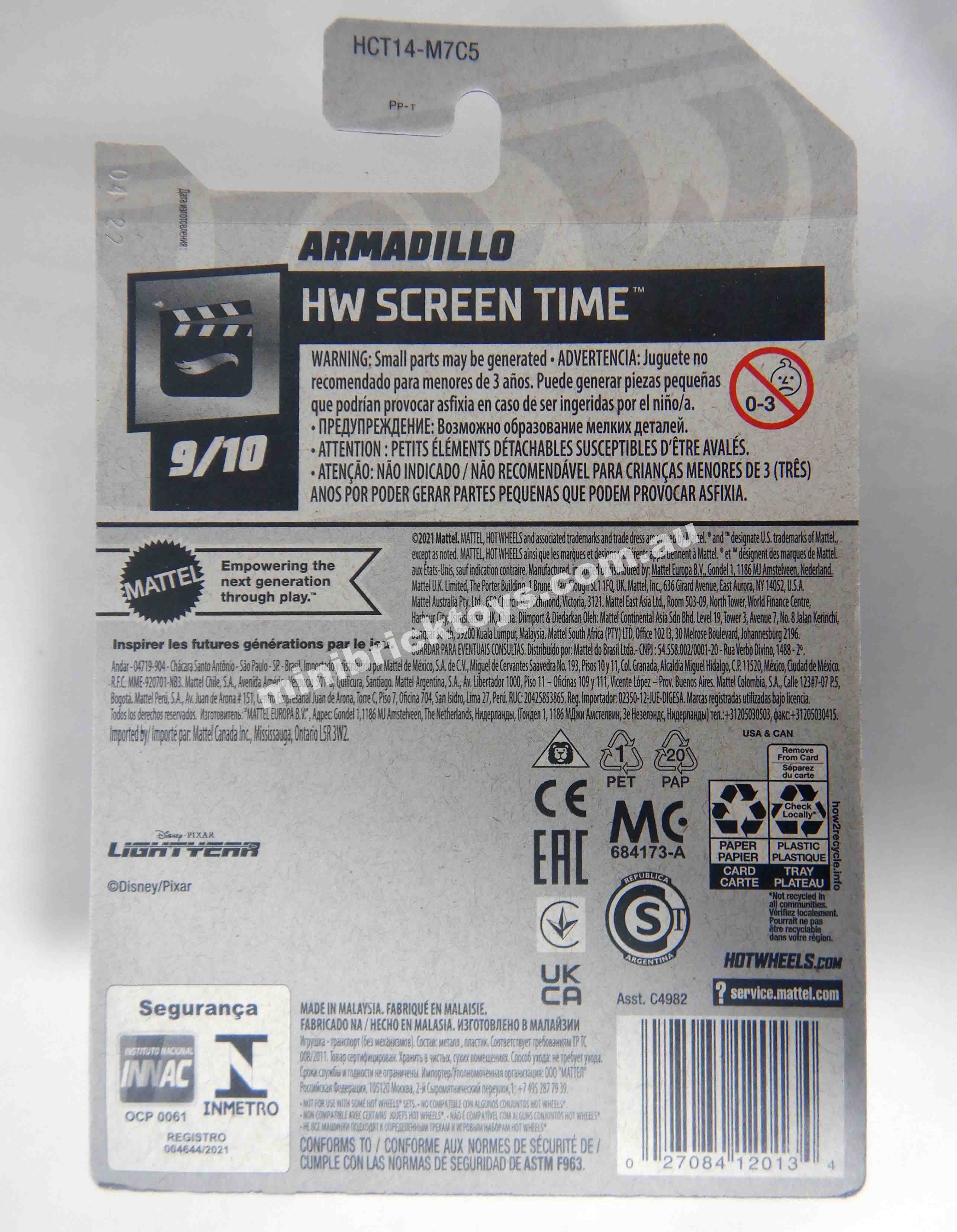 Hot Wheels Buzz Lightyear ARMADILLO Ship