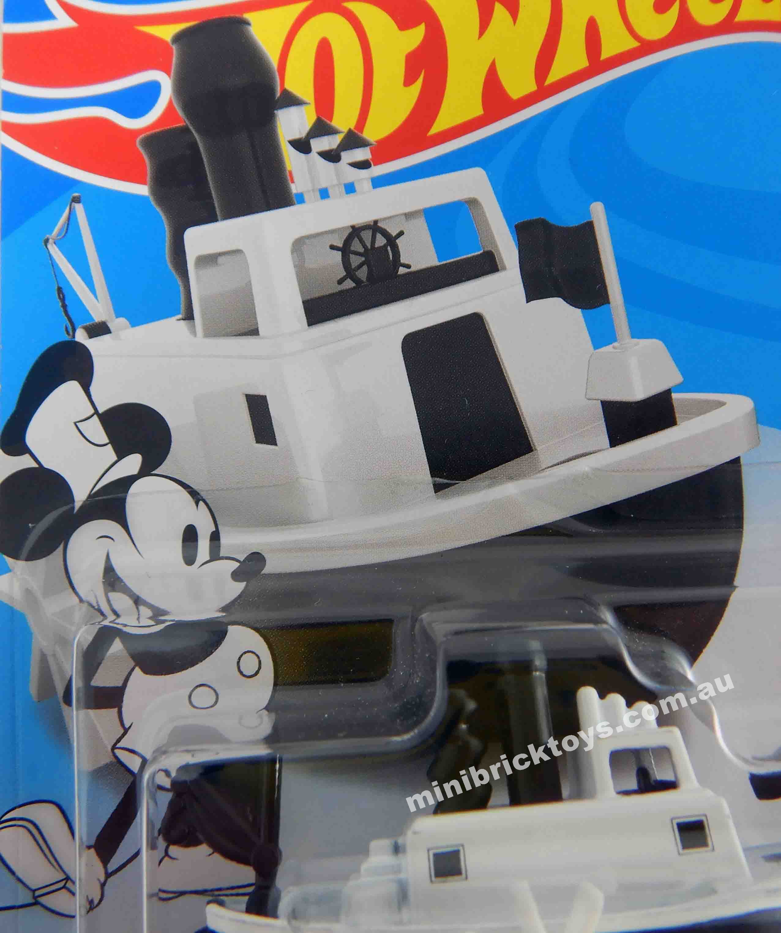 Hot Wheels DISNEY STEAMBOAT Mickey Mouse