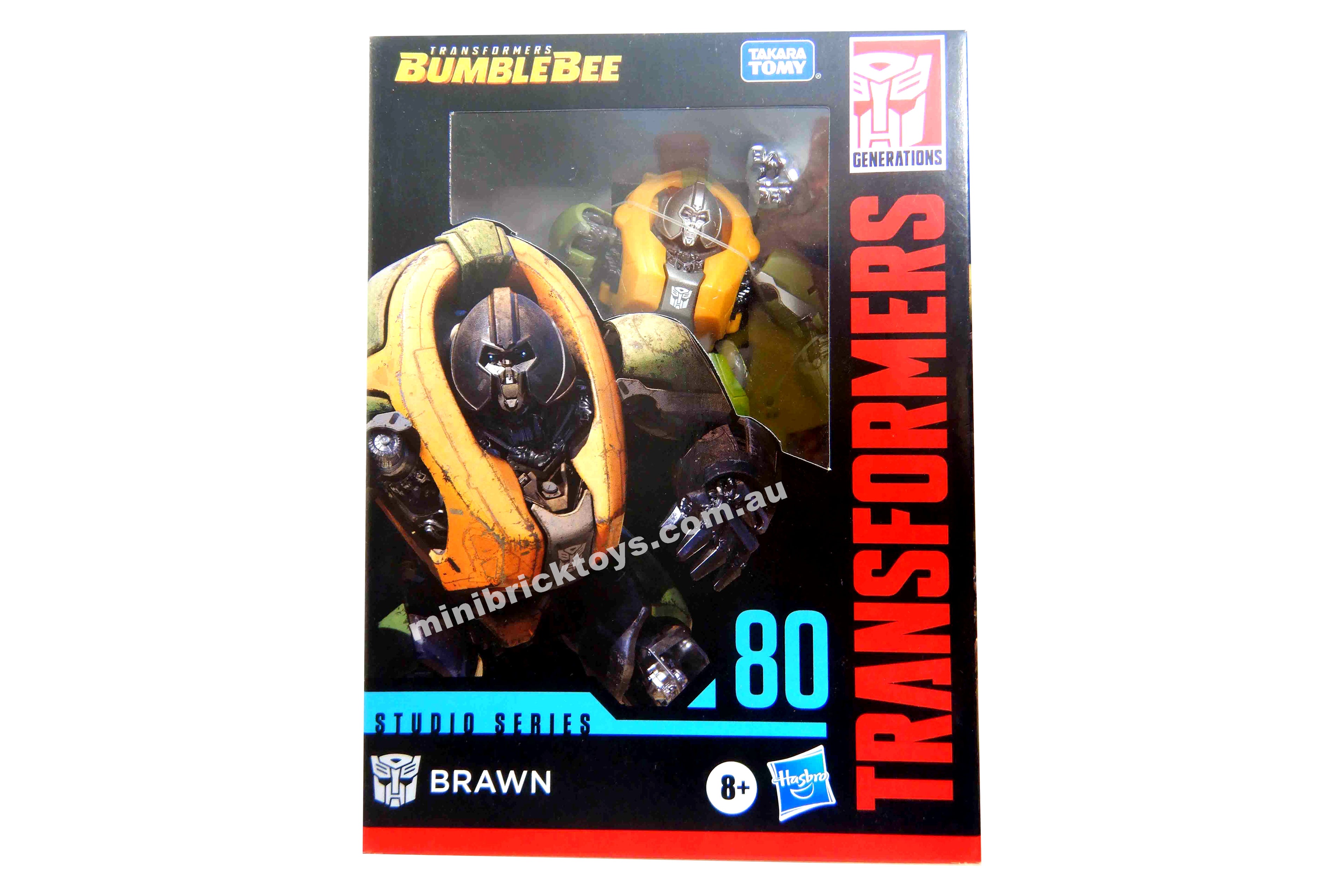 Transformers Studio Series #80 BRAWN Deluxe Class The Bumblebee Movie