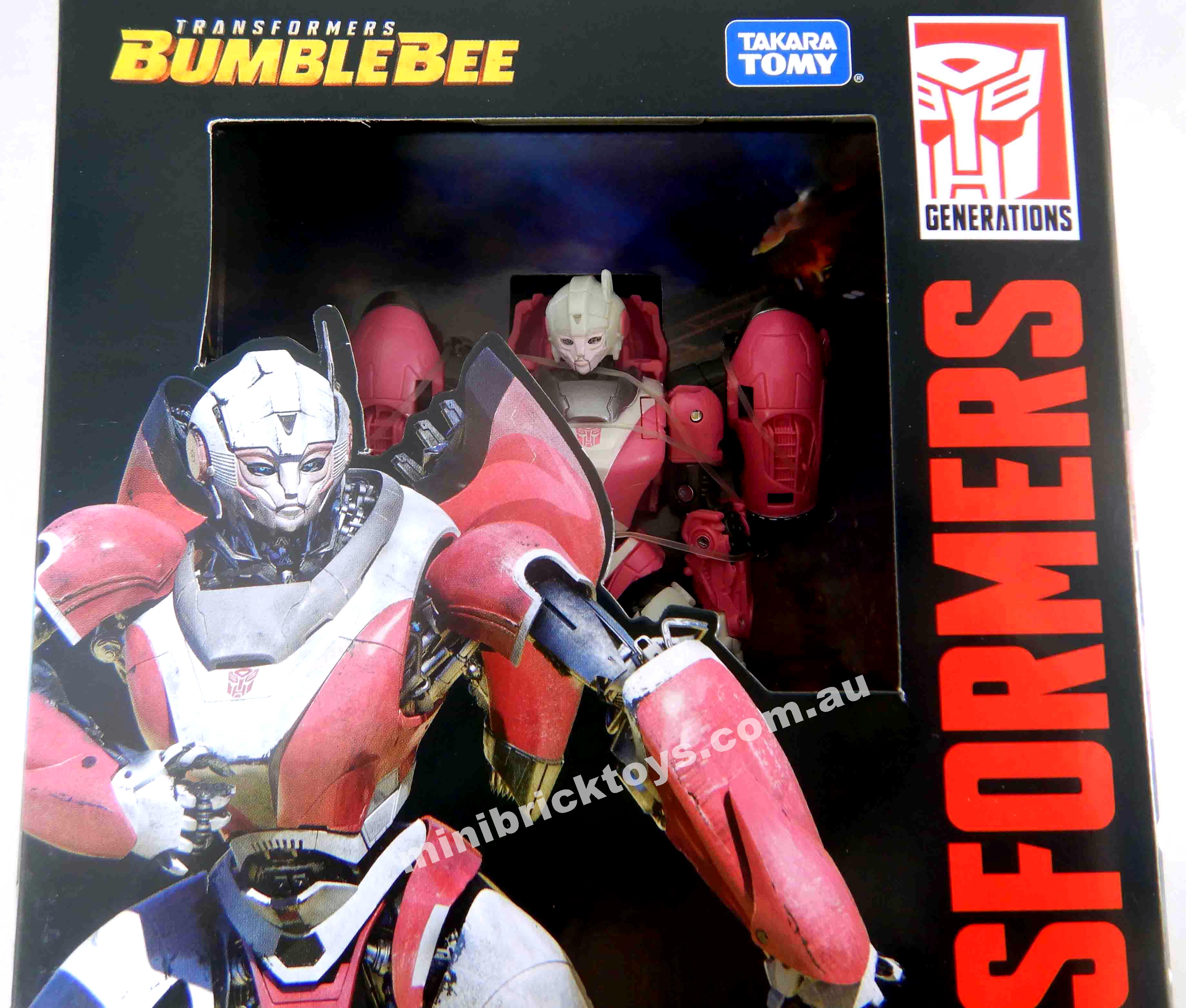 Transformers Studio Series #85 ARCEE Deluxe Class The Bumblebee Movie