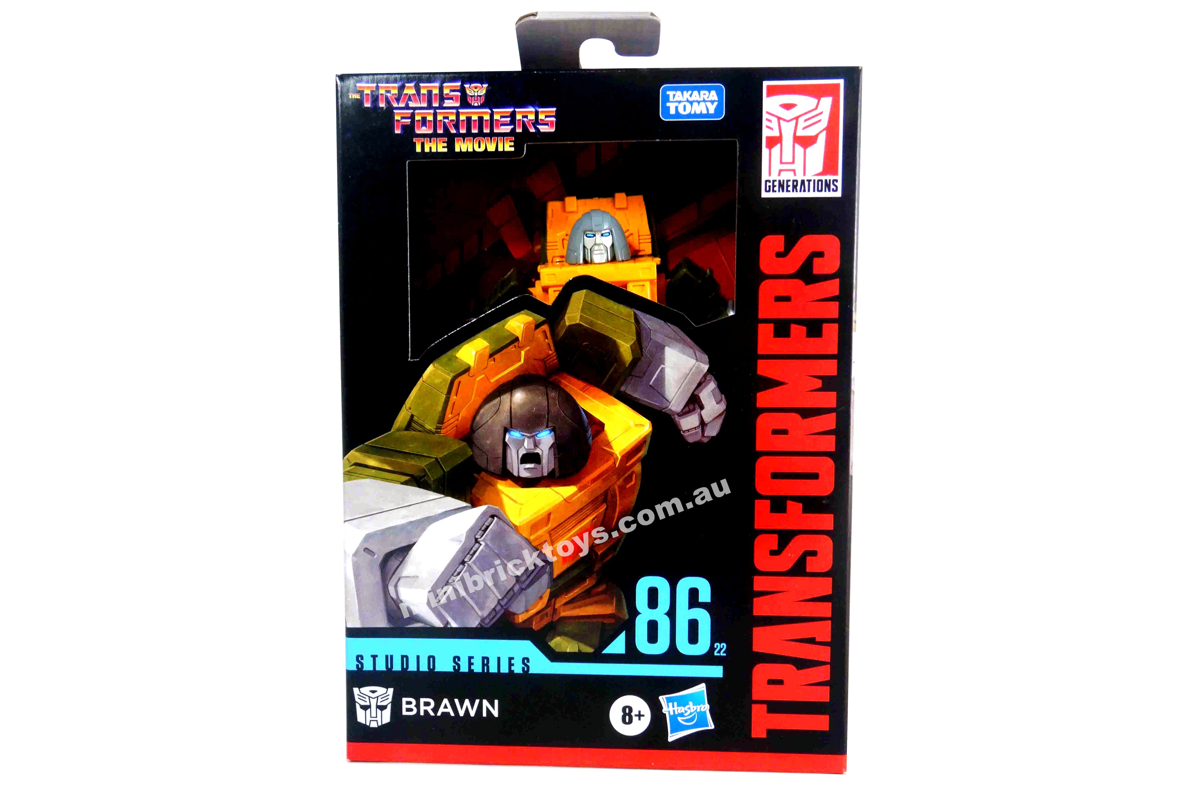 Transformers Studio Series 86 BRAWN Deluxe Class #86-22