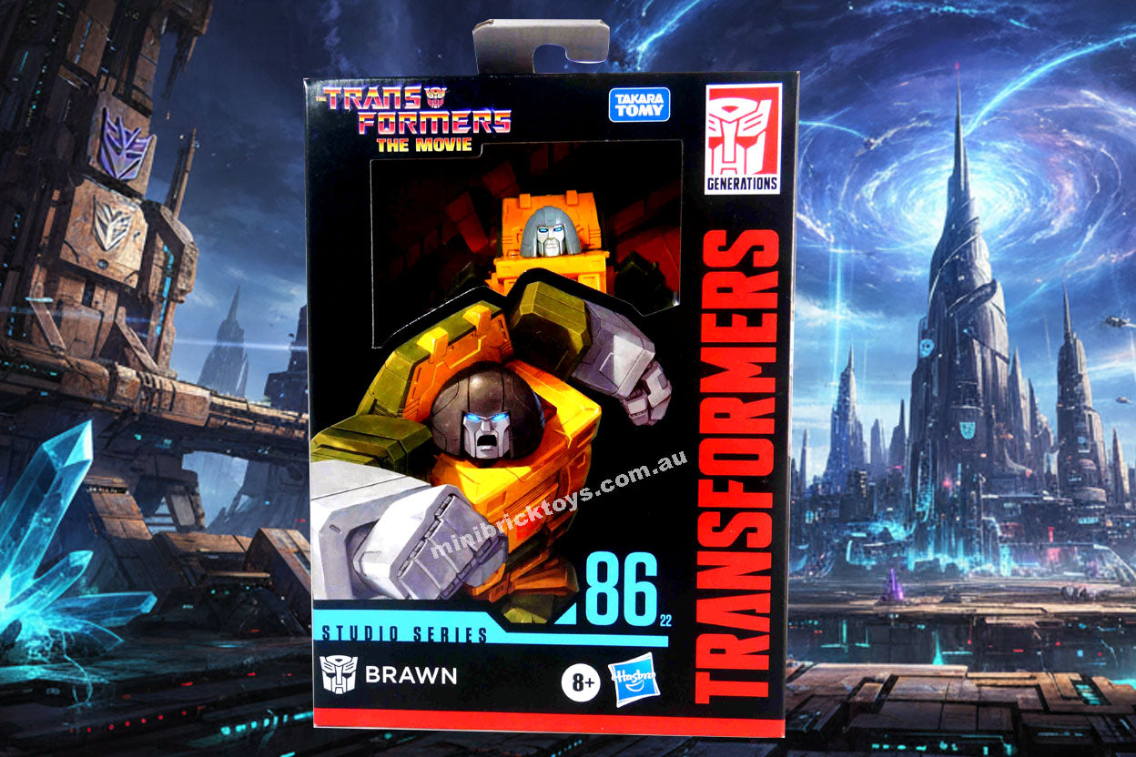 Transformers Studio Series 86 BRAWN Deluxe Class #86-22