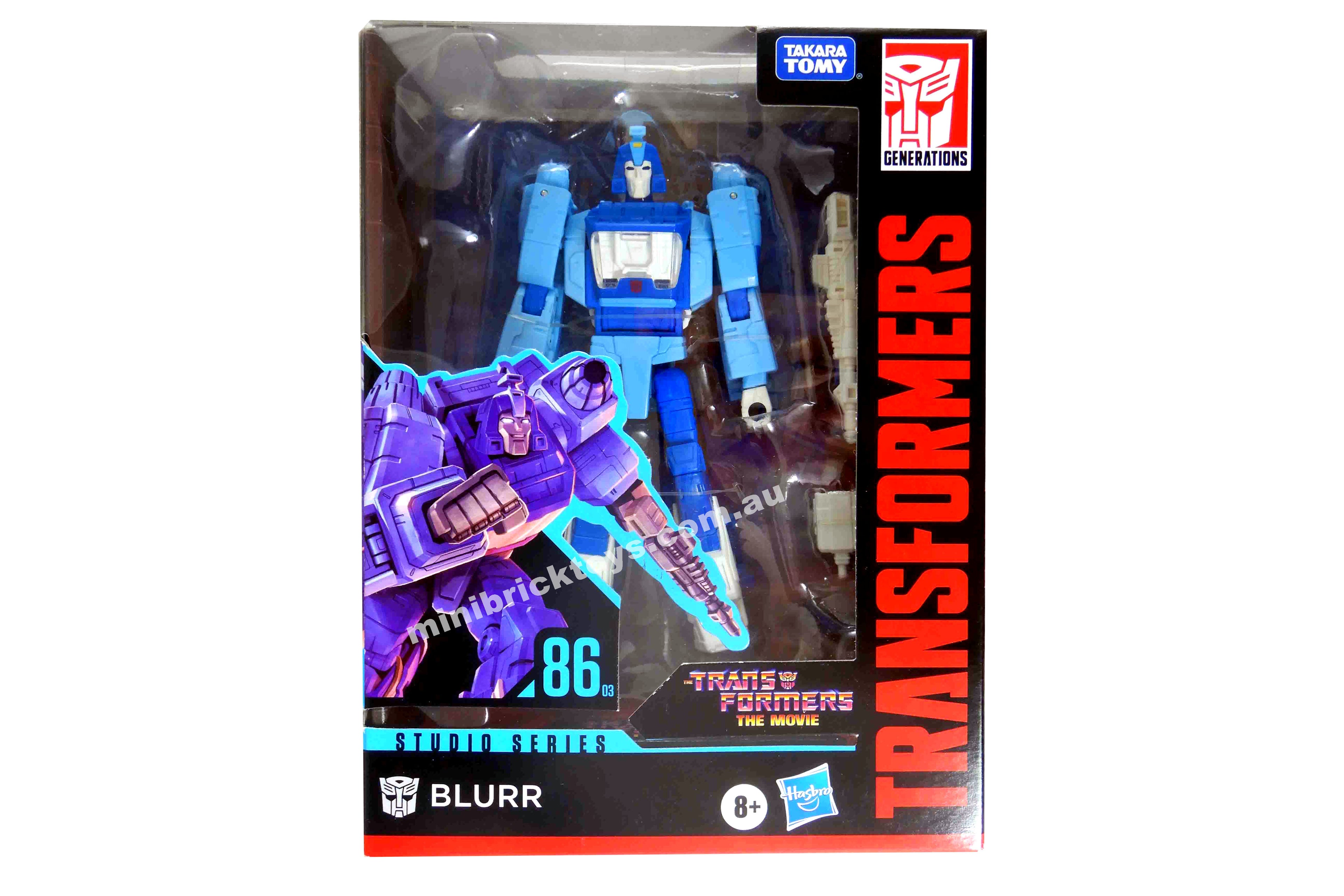 Transformers Studio Series 86 BLURR Deluxe Class #86-03