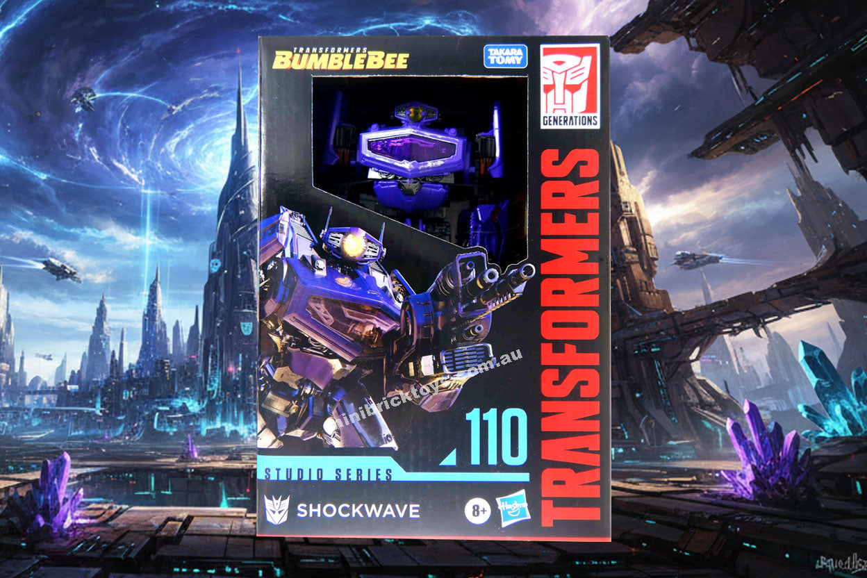 Transformers Studio Series #110 SHOCKWAVE Voyager Class The Bumblebee Movie