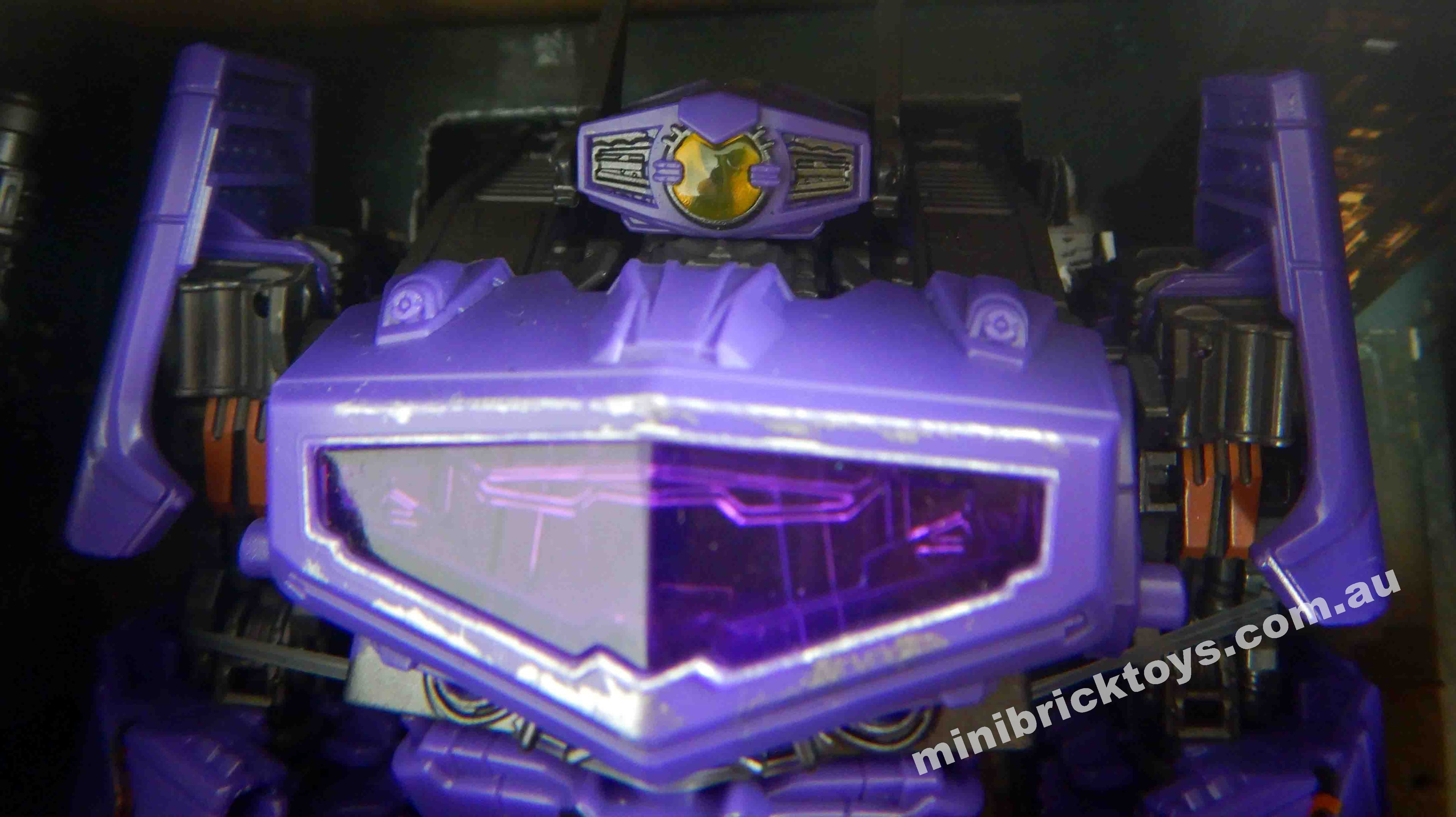 Transformers Studio Series #110 SHOCKWAVE Voyager Class The Bumblebee Movie