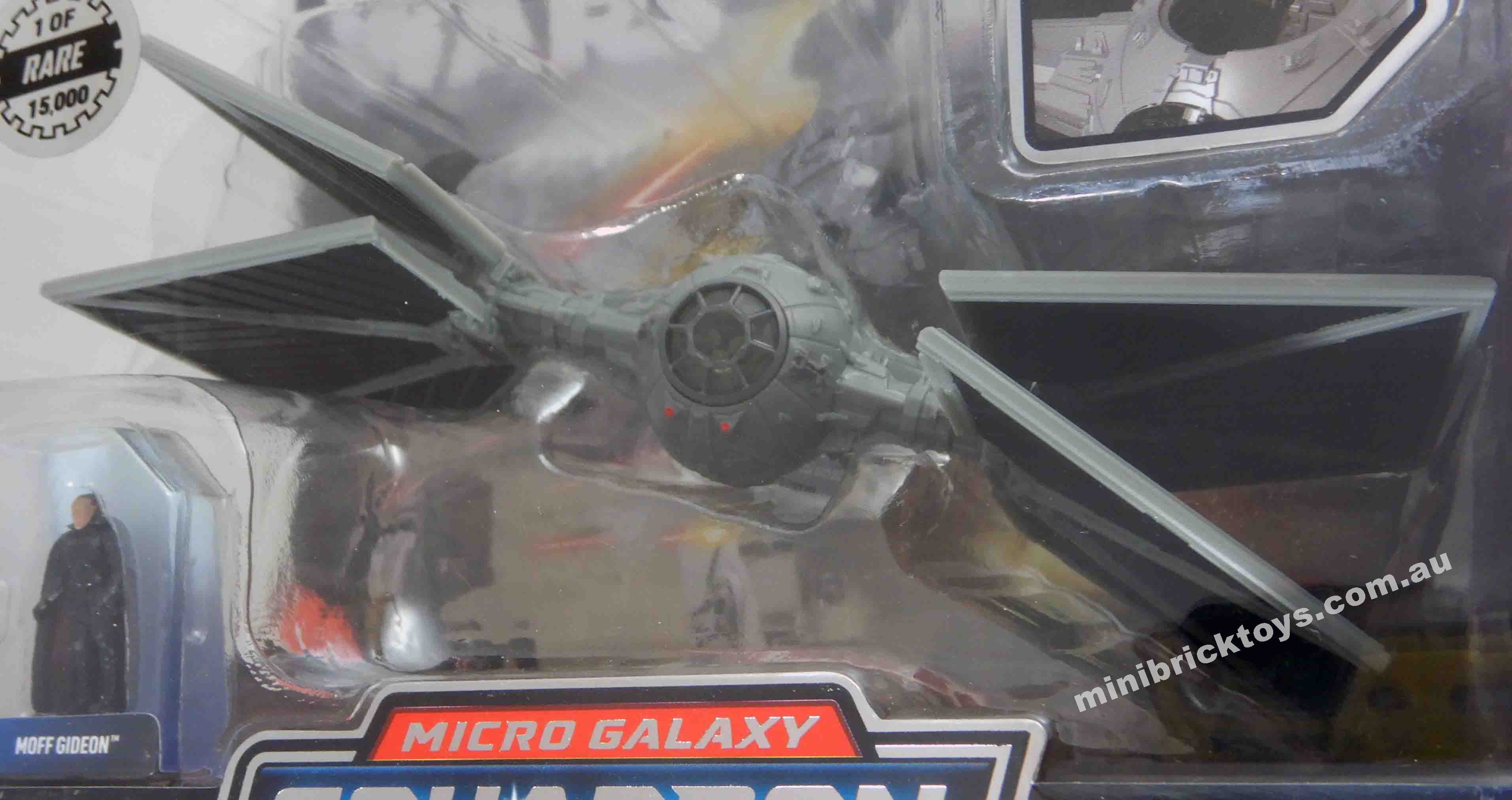 Star Wars Micro Galaxy Squadron OUTLAND TIE FIGHTER with MOFF GIDEON