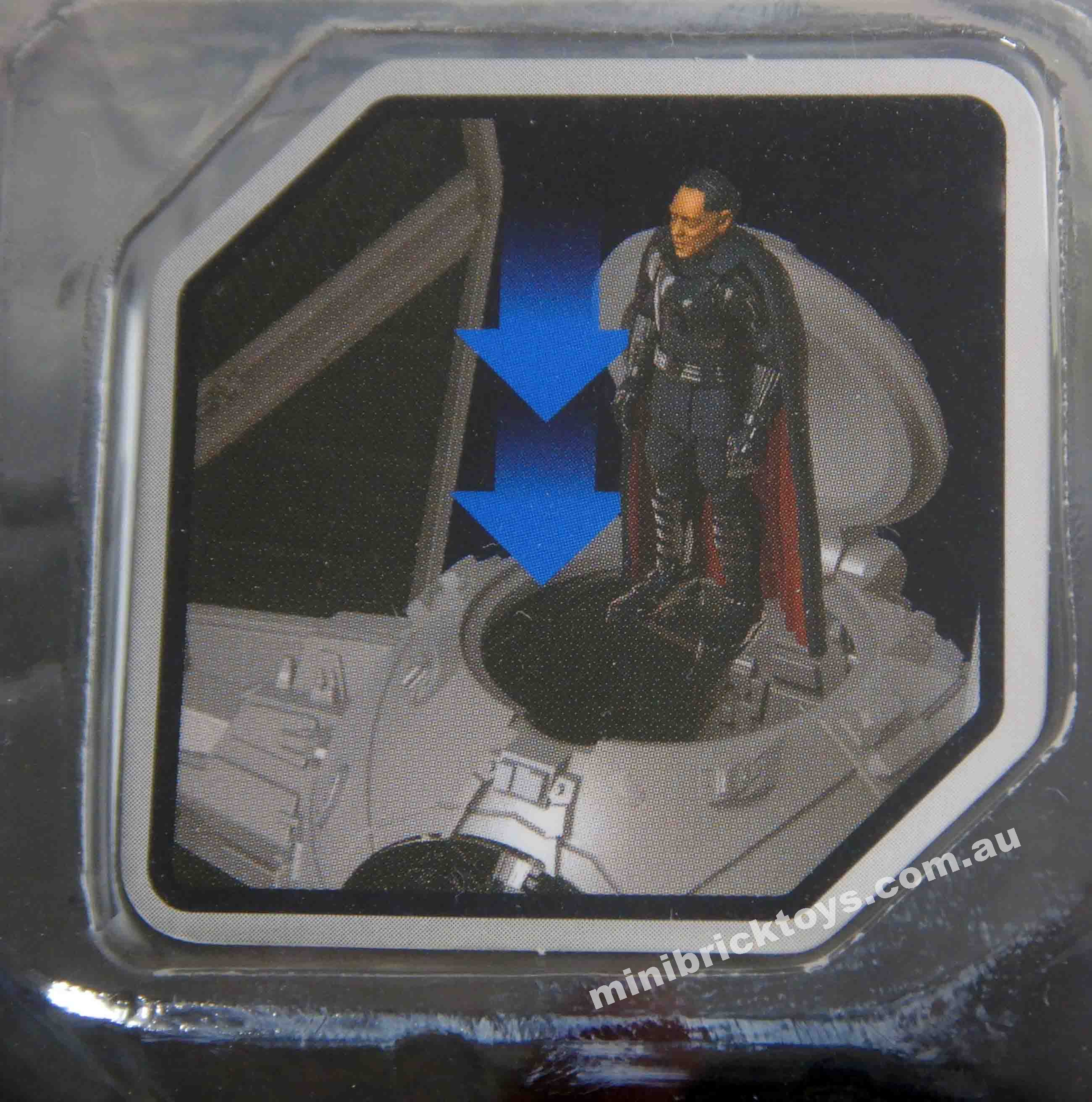 Star Wars Micro Galaxy Squadron OUTLAND TIE FIGHTER with MOFF GIDEON