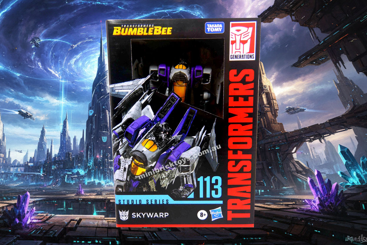 Transformers Studio Series #113 SKYWARP Voyager Class The Bumblebee Movie