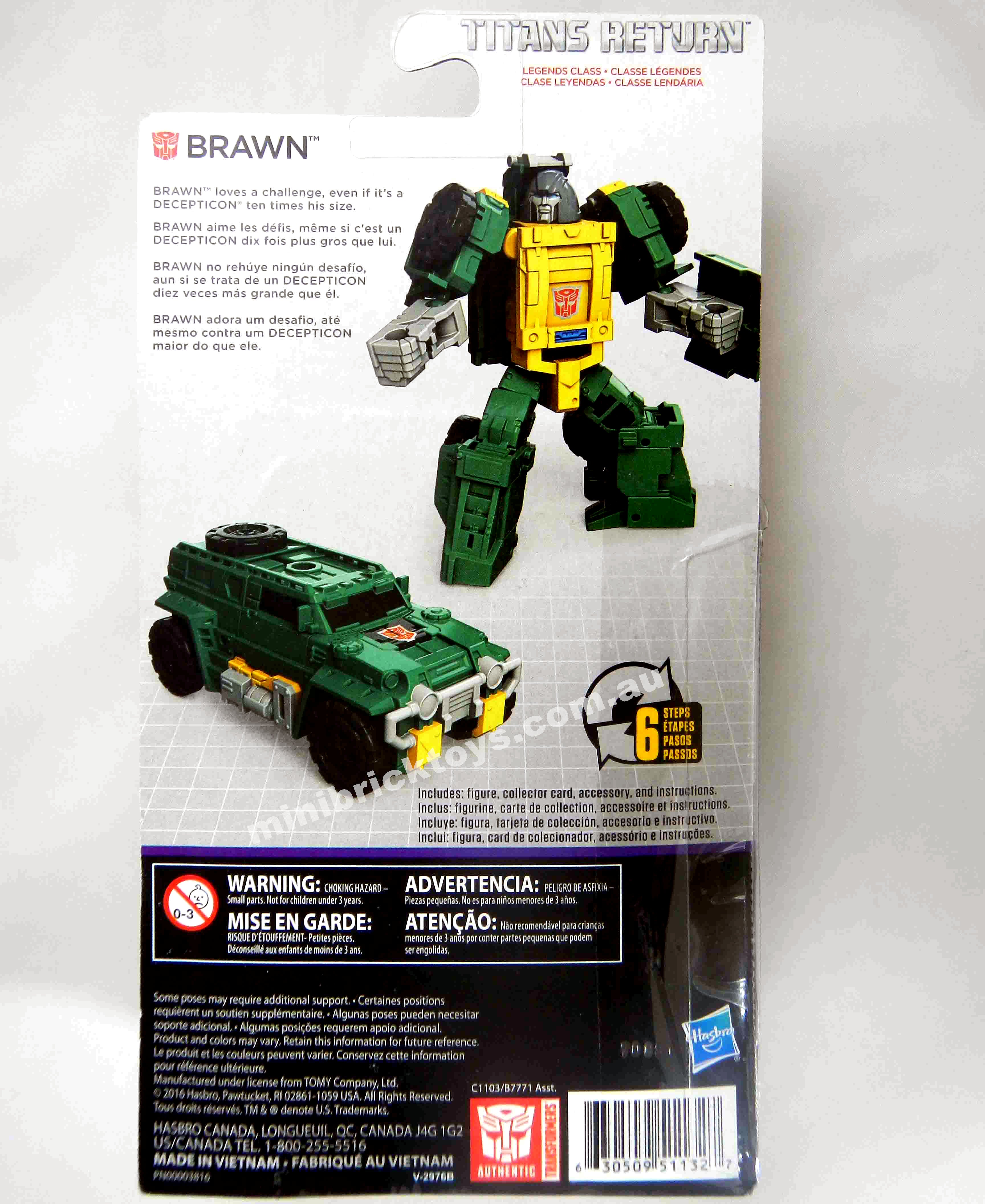 Transformers Titan Return BRAWN Leader Class