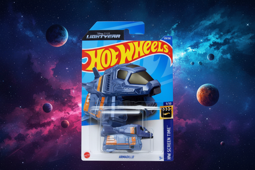 Hot Wheels Buzz Lightyear ARMADILLO Ship - Clean Background