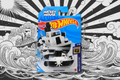 Hot Wheels DISNEY STEAMBOAT Mickey Mouse - Black and White Background