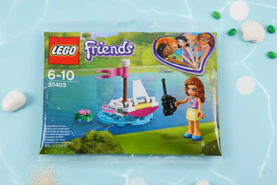 LEGO Friends Olivia's Remote Control Boat in bright summery setting
